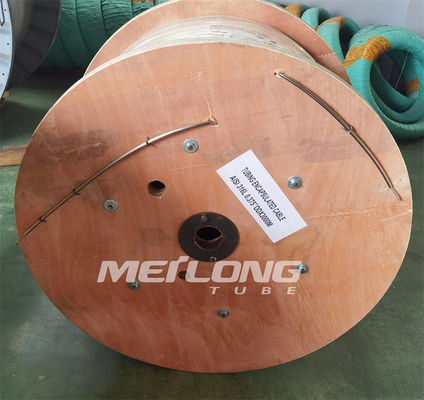 인콜로이 825 배관 캡슐화된 케이블 20AWG FEP 재킷