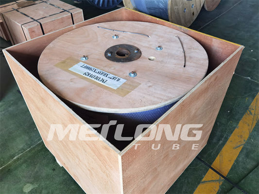 단련된 ASTM B444 지열 배관 수압 조정 라인